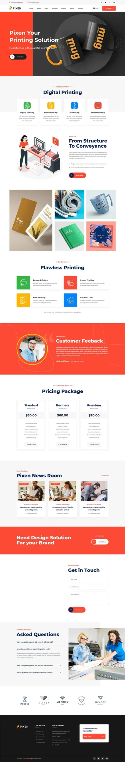 广告设计印刷平面设计公司html网站模板-山云部落官网 | 资源交流社区-sy.team