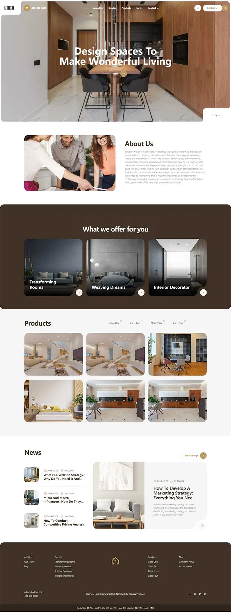 图片[1]-响应式家居设计英文外贸独立站模板-山云部落官网 | 资源交流社区-sy.team