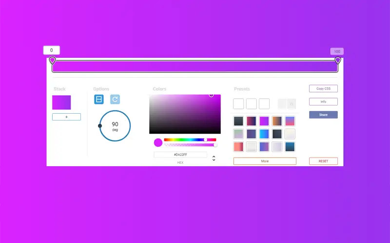 Vue开发的CSS渐变色生成器网站源码-山云部落官网 | 资源交流社区-sy.team