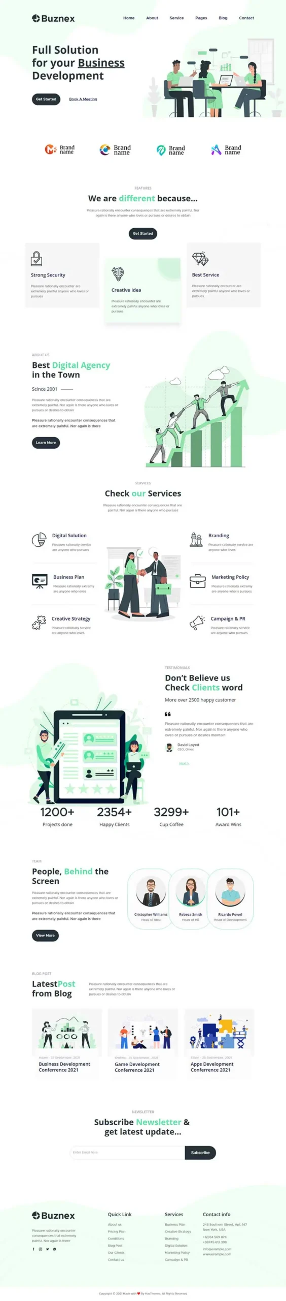 通用型品牌推广策划公司html模板-山云部落官网 | 资源交流社区-sy.team