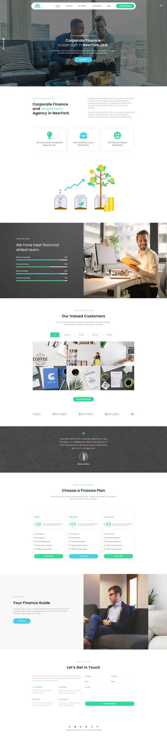 理财投资金融机构html模板-山云部落官网 | 资源交流社区-sy.team