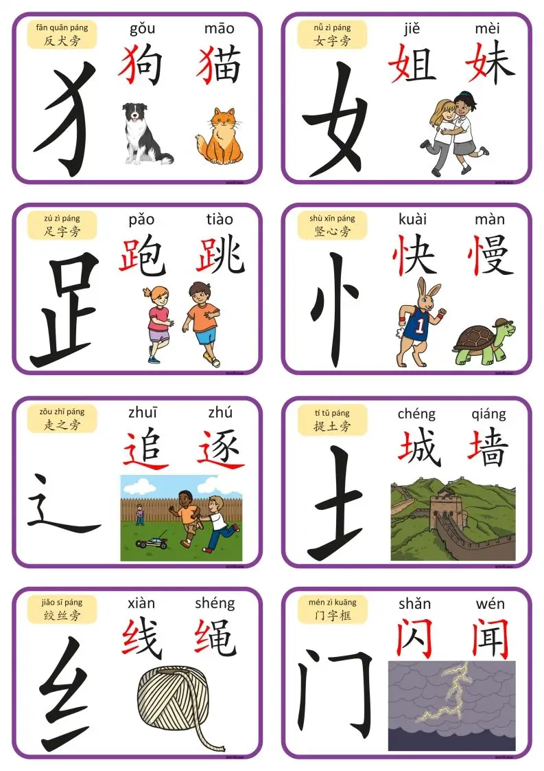 2_认识部首和偏旁闪卡-山云部落官网 | 资源交流社区-sy.team