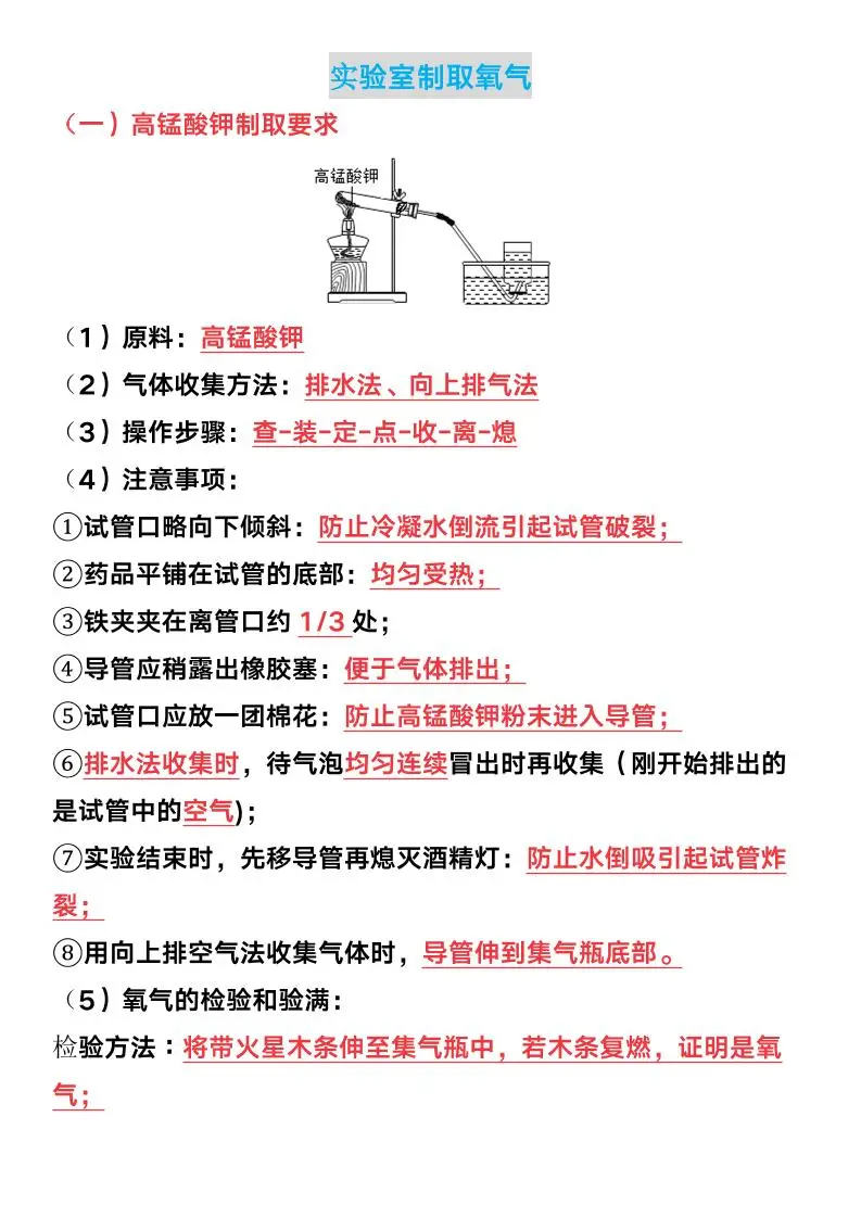 【2025秋新版】九年级上册化学期末必考8大实验题归纳-山云部落官网 | 资源交流社区-sy.team