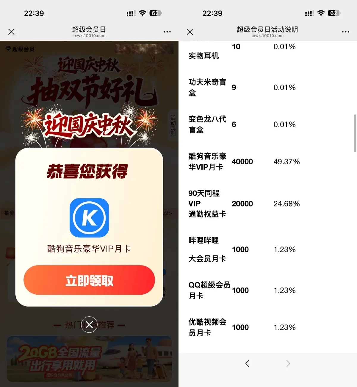 联通王卡抽实物或各类会员等-趣奇资源网-第3张图片