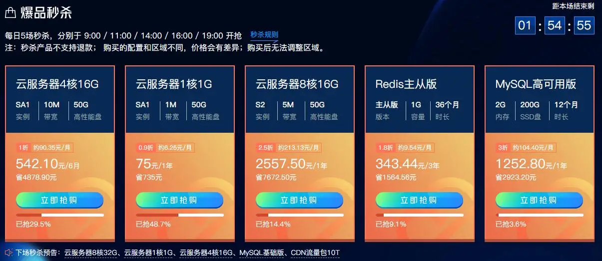 腾讯云新用户75元撸1年服务器-山云部落官网 | 资源交流社区-sy.team