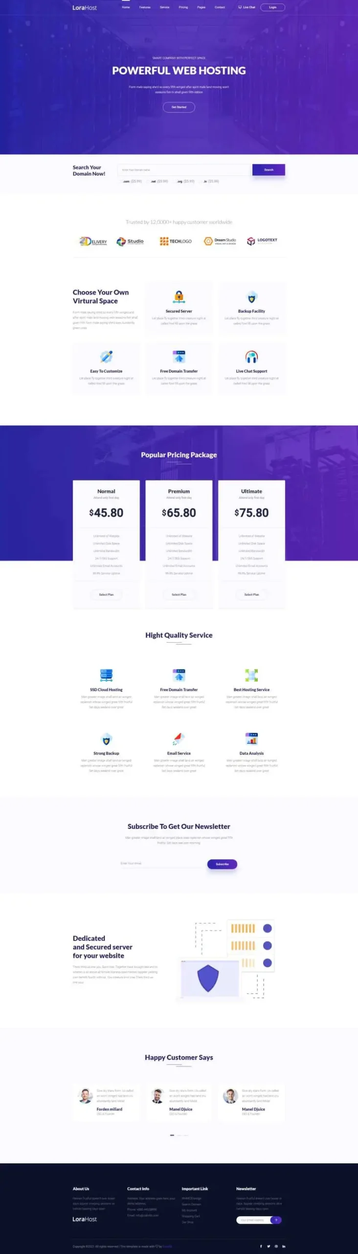 虚拟主机域名服务器托管html网站模板-山云部落官网 | 资源交流社区-sy.team