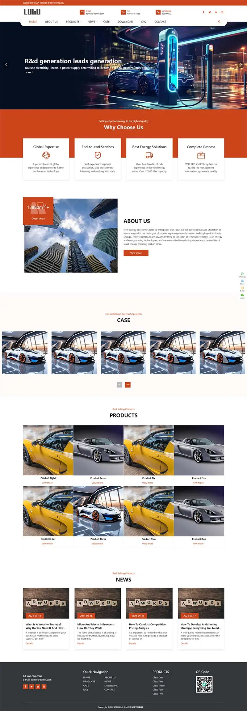 图片[1]-响应式汽车五金零配件英文pbootcms网站模板-山云部落官网 | 资源交流社区-sy.team