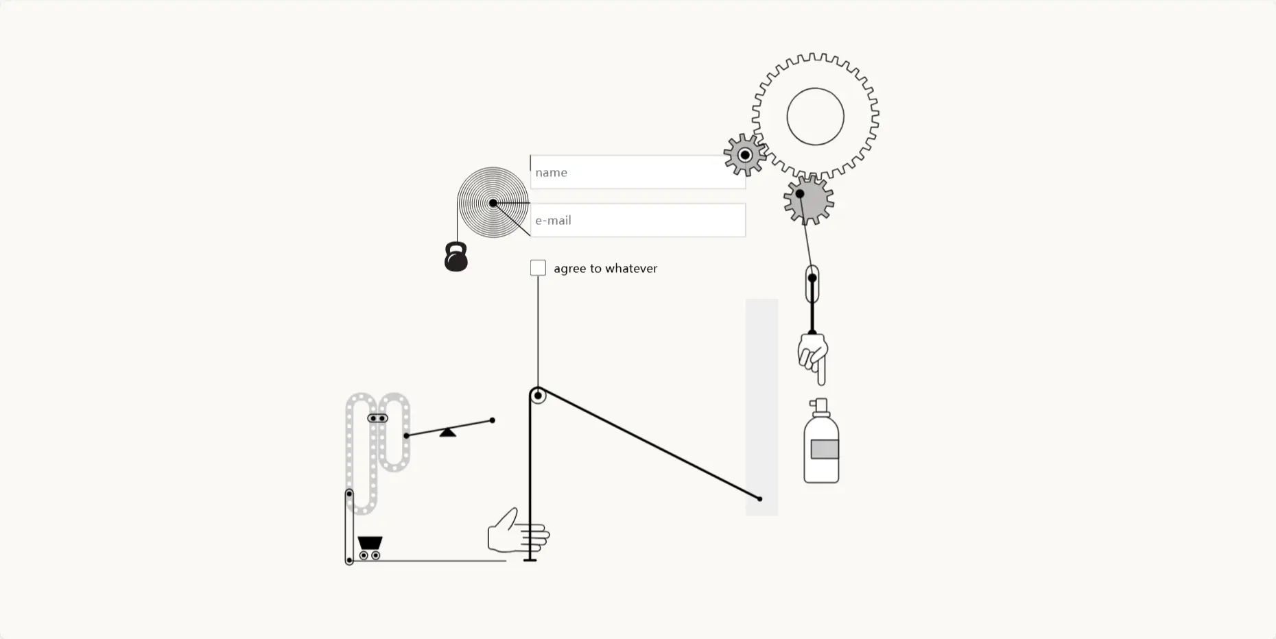 小题大做的动态互动登录页html源码-山云部落官网 | 资源交流社区-sy.team