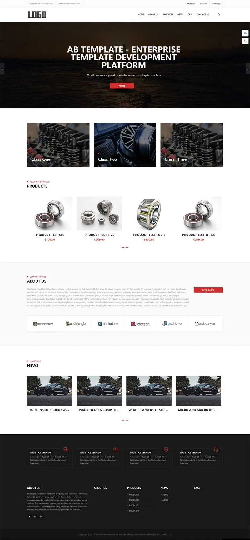 图片[1]-自适应响应式五金pbootcms英文网站模板-山云部落官网 | 资源交流社区-sy.team